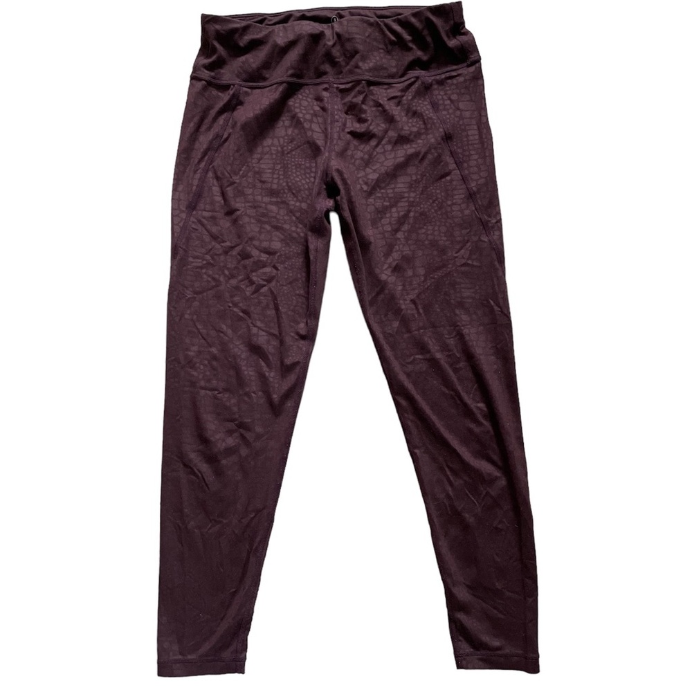 Sweaty Betty All Day 7/8 Pants Maroon Burgundy Sz S